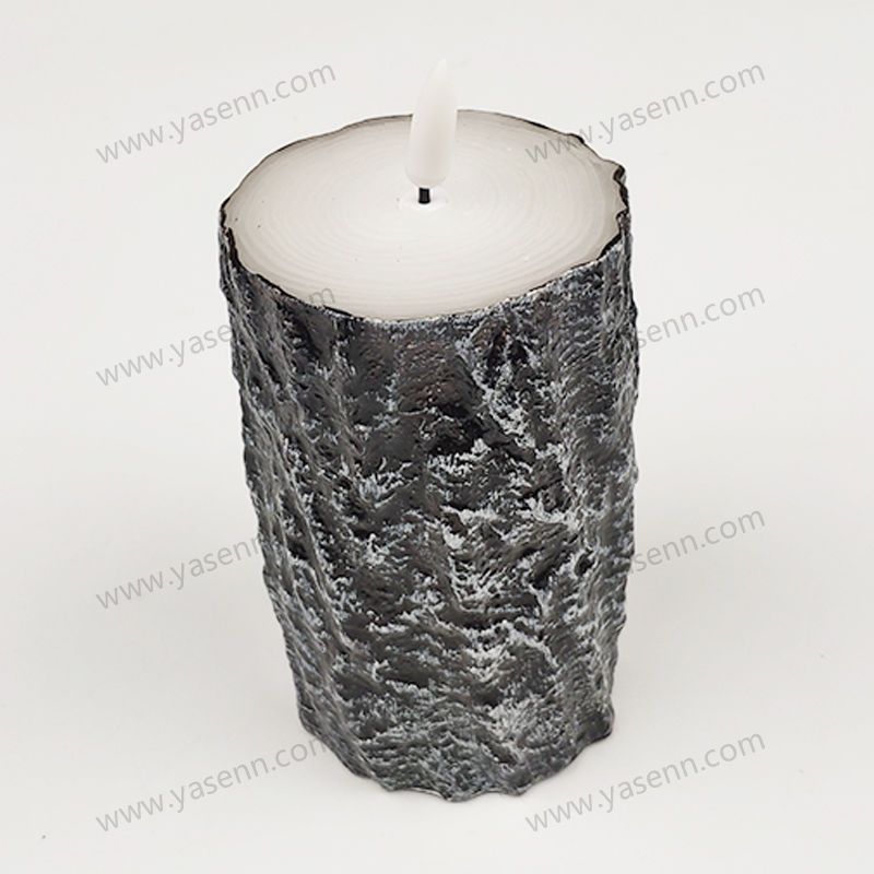 7.5X12.5CM WAX Stump Bullet Led Candle YSC23054B