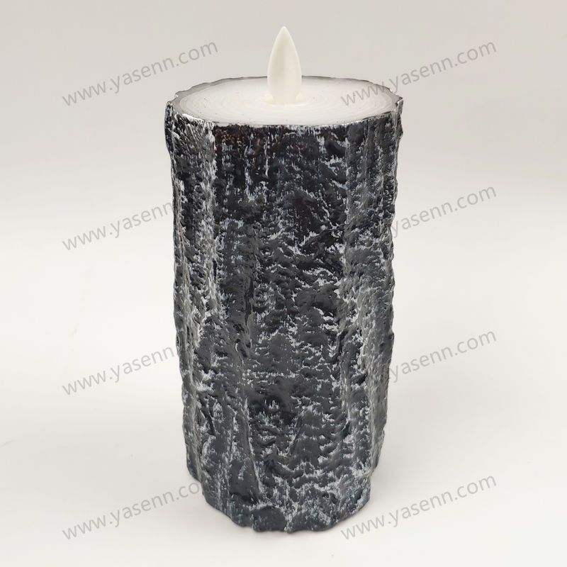7.5X15CM WAX Stump Swing Led Candle YSC23055A