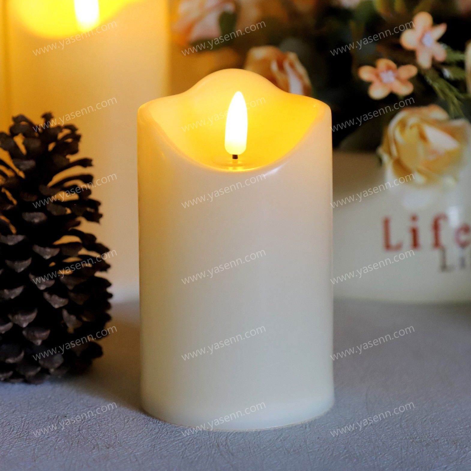 5x9CM bullet head LED candle YSC24049