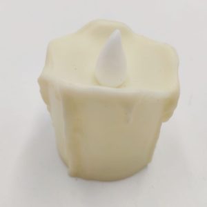 4 × 4CM LED Candle with Wax Drops – YSC1028