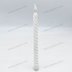 2.2 × 27 CM Spiral Soft Flame LED Candle – Create a Soft, Warm Glow for Home Decor or Special Occasions (YSC23001)