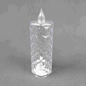 3.8×12.2CM Acrylic LED Candle – YSC24019