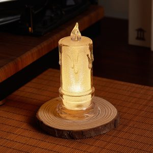 4.8 × 11 CM Acrylic LED Light with Base – YSC24022A