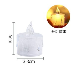 3.8×5CM Acrylic LED Light with Base – YSC24025C