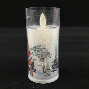 6×12CM Flat Swinging LED Candle – YSC24036A