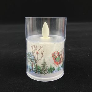 6×8CM Flat Swinging LED Candle – YSC24036C