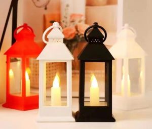 5.5 × 14 CM Square Wind Lamp – Elegant Square LED Wind Lamp for Soft, Flickering Glow and Cozy Ambiance (YSC24070)
