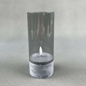 7.5x17.5CM Cement Candle Lamp YSC24073A