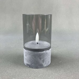 7.5×12.5CM Cement Candle Lamp – YSC24073C