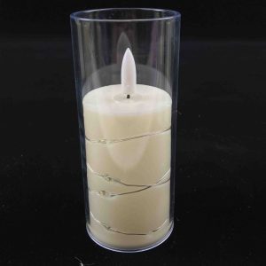 5.5 × 12.5 CM Candle Lights with String Lights – Perfect for Creating a Soft, Flickering Glow in Any Room (YSC24087B)