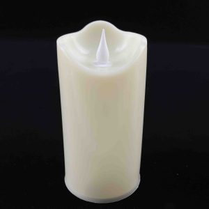 7.5 × 15 CM Waterdrop Head Candle Light – Elegant Waterdrop Design for Cozy Home or Event Decor (YSC24095C)
