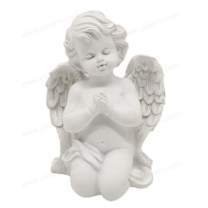 LED Resin Wishing Angel – A Serene and Elegant Decorative Piece for Home or Garden (YSSZ21020)